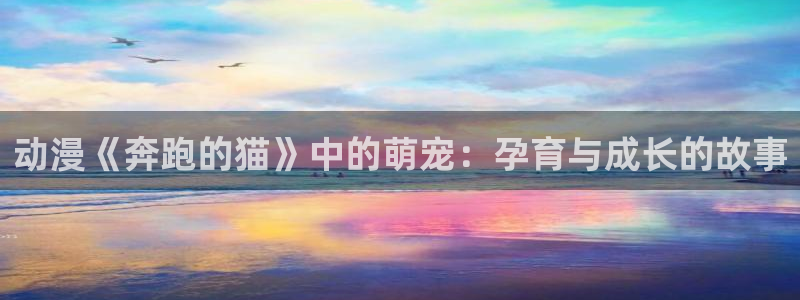 樱花动漫花吻在上：动漫《奔跑的猫》中的萌宠：孕育与成长的故事